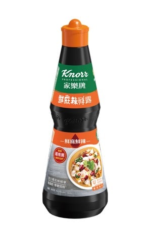 크노르 마라 시즈닝 468g - 크노르 마라 시즈닝은 고형분이 없는 에센스 타입으로 마라 특유의 얼얼하고 매운 맛과 향을 다양한 요리에 더할 수 있습니다.