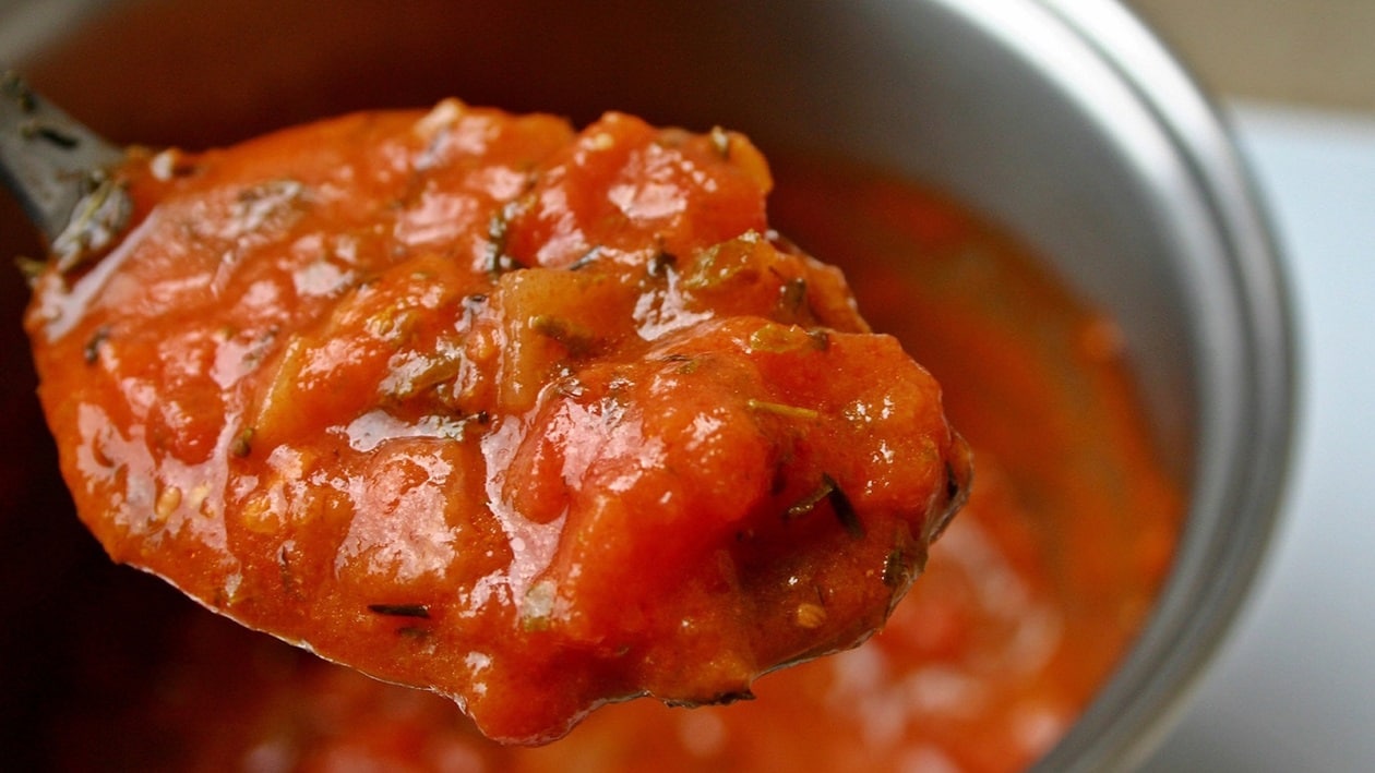 기본 토마토 소스 – - 레시피